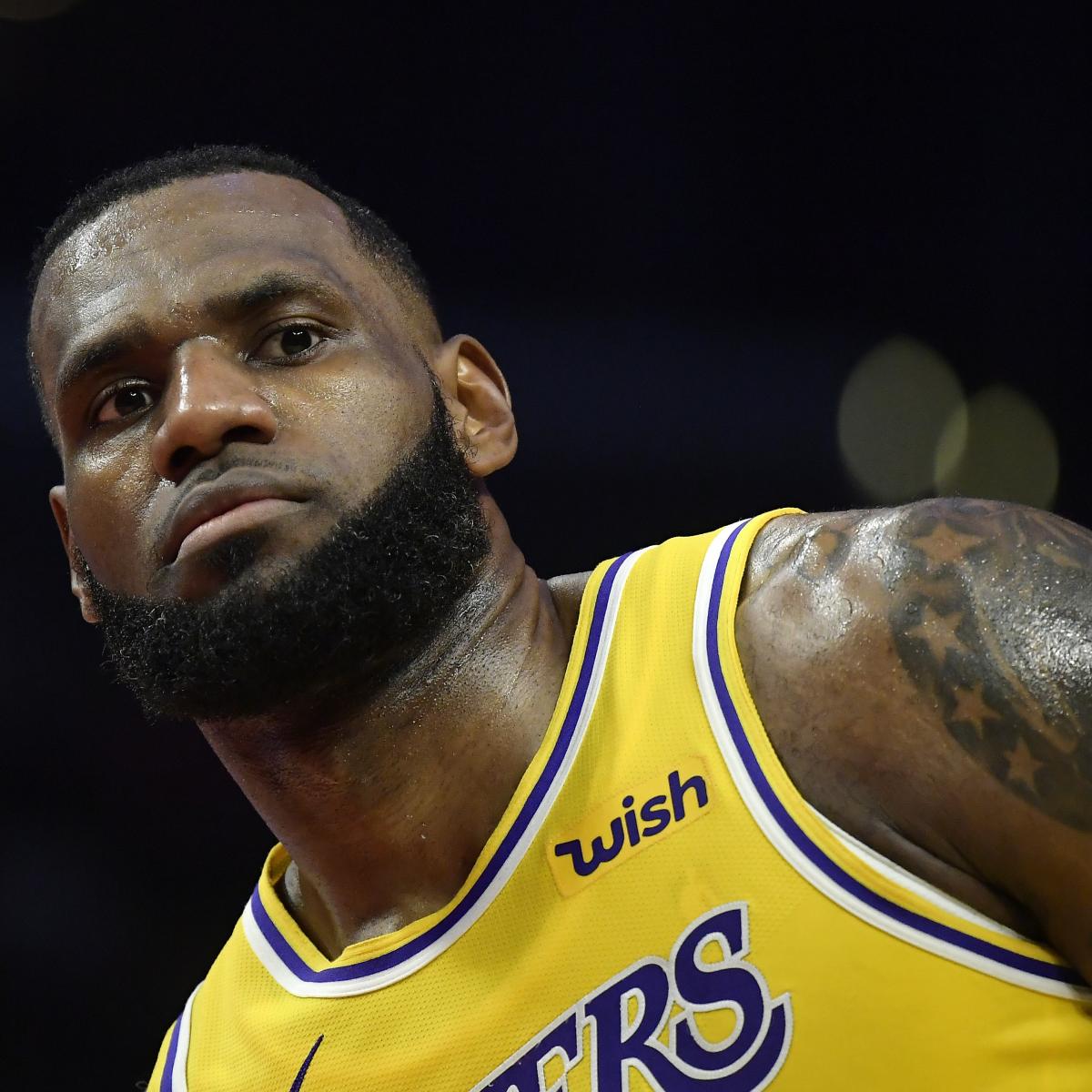 Lakers News Lebron James Out Vs Pistons Due To Load Management Groin Injury Bleacher Report Latest News Videos And Highlights