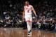 BROOKLYN, NY - JANUARY 29: Jabari Parker #2 of the Chicago Bulls smiles during the game against the Brooklyn Nets on January 29, 2019 at Barclays Center in Brooklyn, New York. NOTE TO USER: User expressly acknowledges and agrees that, by downloading and or using this Photograph, user is consenting to the terms and conditions of the Getty Images License Agreement. Mandatory Copyright Notice: Copyright 2019 NBAE (Photo by Nathaniel S. Butler/NBAE via Getty Images)