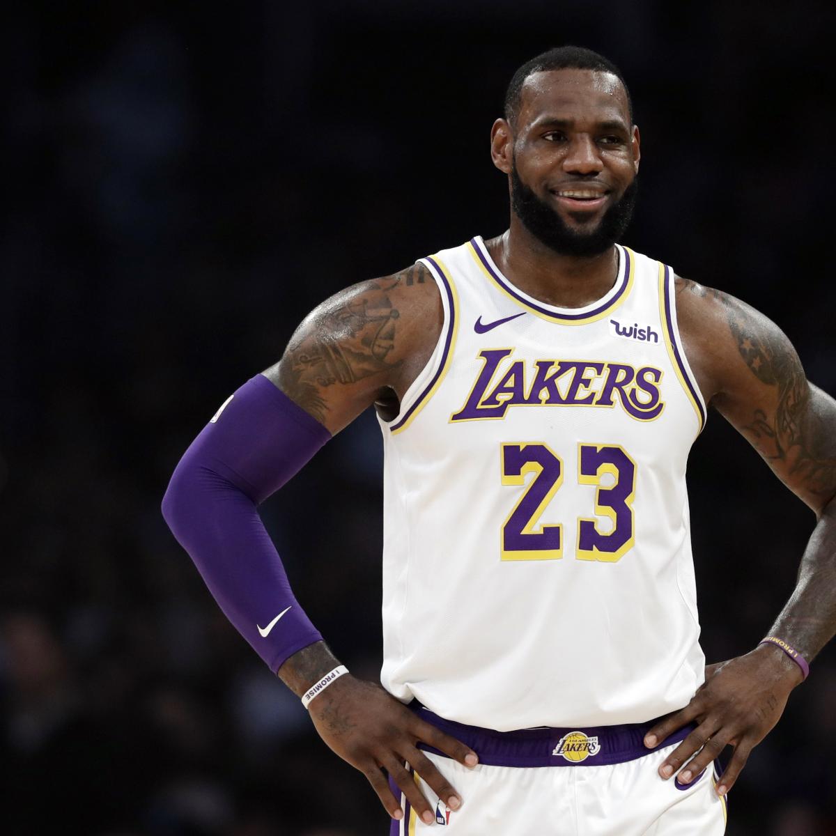 Lebron James To Return For Lakers Vs Pacers After Resting Against Warriors Bleacher Report Latest News Videos And Highlights