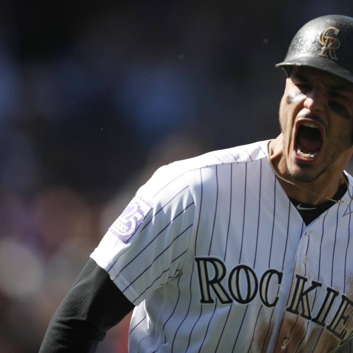 Celebrate the return of baseball season by printing Nolan Arenado's face  off and coloring it - Denverite, the Denver site!