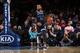 NEW YORK, NY - FEBRUARY 3: Mike Conley #11 of the Memphis Grizzlies dribbles up court against the New York Knicks on February 3, 2019 at Madison Square Garden in New York City, New York. NOTE TO USER: User expressly acknowledges and agrees that, by downloading and or using this photograph, User is consenting to the terms and conditions of the Getty Images License Agreement. Mandatory Copyright Notice: Copyright 2019 NBAE (Photo by Nathaniel S. Butler/NBAE via Getty Images)