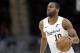 Cleveland Cavaliers' Alec Burks drives against the Washington Wizards in the first half of an NBA basketball game, Tuesday, Jan. 29, 2019, in Cleveland. (AP Photo/Tony Dejak)