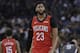 New Orleans Pelicans forward Anthony Davis against the Golden State Warriors during an NBA basketball game in Oakland, Calif., Wednesday, Oct. 31, 2018. (AP Photo/Jeff Chiu)