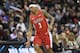 Washington Wizards guard Bradley Beal gestures after a basket during the second half of an NBA basketball game against the Indiana Pacers, Wednesday, Jan. 30, 2019, in Washington. The Wizards won 107-89. (AP Photo/Nick Wass)