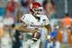 MIAMI, FL - DECEMBER 29: Kyler Murray #1 of the Oklahoma Sooners looks to pass against the Alabama Crimson Tide during the College Football Playoff Semifinal at the Capital One Orange Bowl at Hard Rock Stadium on December 29, 2018 in Miami, Florida. (Photo by Michael Reaves/Getty Images)