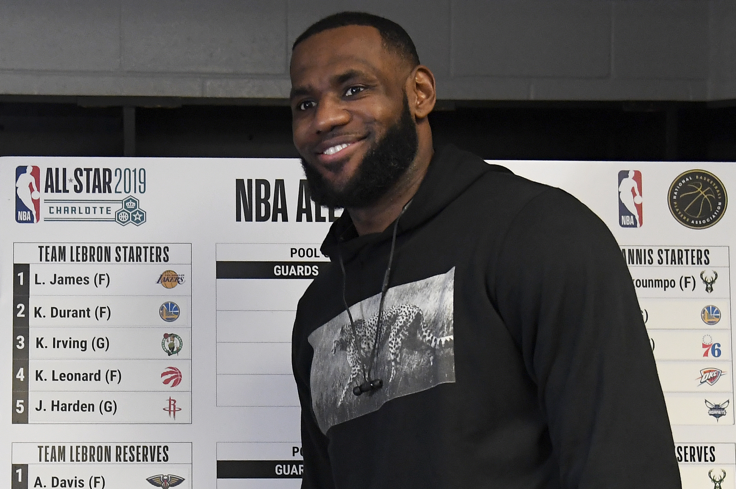 LeBron James wasn't very subtle with his NBA All-Star draft strategy