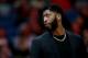 NEW ORLEANS, LOUISIANA - FEBRUARY 04: Anthony Davis #23 of the New Orleans Pelicans stands on the court during the second half of a game against the Indiana Pacers at the Smoothie King Center on February 04, 2019 in New Orleans, Louisiana. The Indiana Pacers won the game 109 -107. NOTE TO USER: User expressly acknowledges and agrees that, by downloading and or using this photograph, User is consenting to the terms and conditions of the Getty Images License Agreement. (Photo by Sean Gardner/Getty Images)