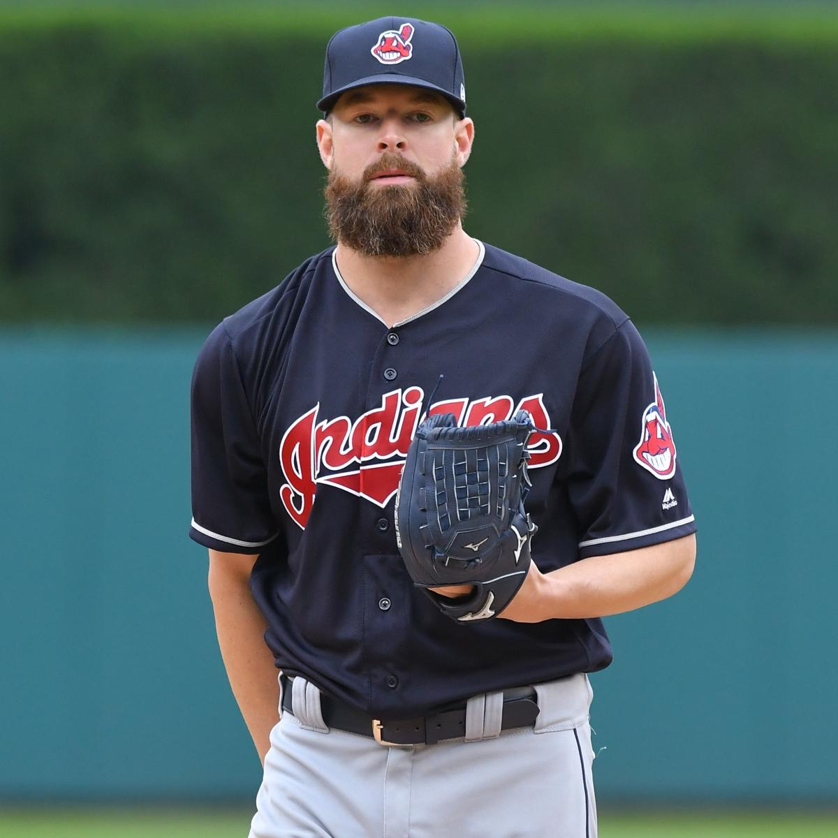 Corey Kluber injury: Indians RHP out 4-6 weeks with sprained finger 