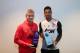 MANCHESTER, ENGLAND - FEBRUARY 07: Barclays Manager of the month Ole Gunnar Solskjaer (L) and EA Sports Player of the Month Marcus Rashford pose at Aon Training Complex on February 07, 2019 in Manchester, England. (Photo by Jan Kruger/Getty Images for Premier League)
