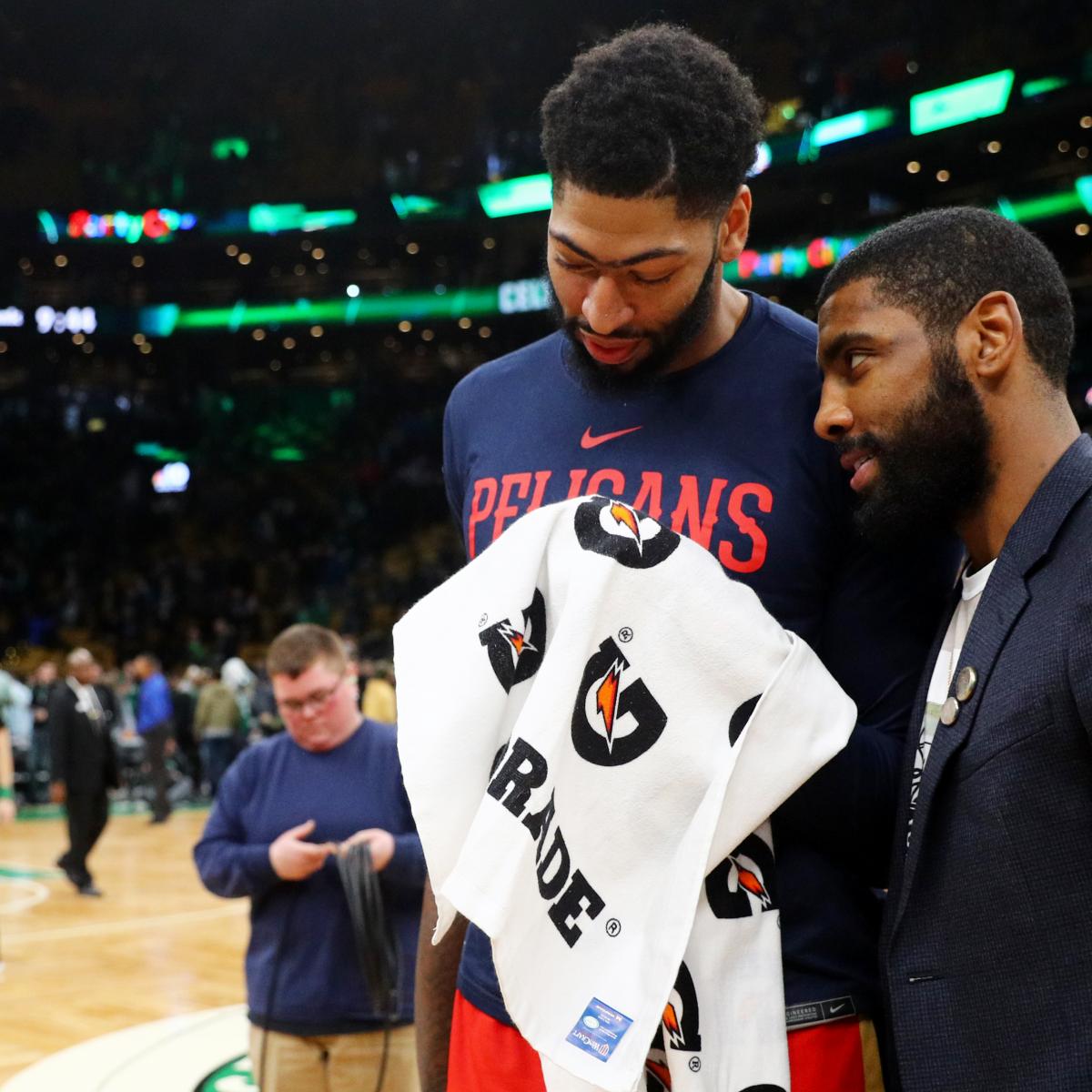 Celtics Rumors: Kyrie Irving Likely to Stay If Team Trades for Anthony Davis | Bleacher Report | Latest News, Videos and Highlights