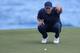 PUNTA CANA, DOMINICAN REPUBLIC - MARCH 23: Former NFL Player and amateur Tony Romo putts on the eighth green during round two of the Corales Puntacana Resort & Club Championship on March 23, 2018 in Punta Cana, Dominican Republic. (Photo by Christian Petersen/Getty Images)