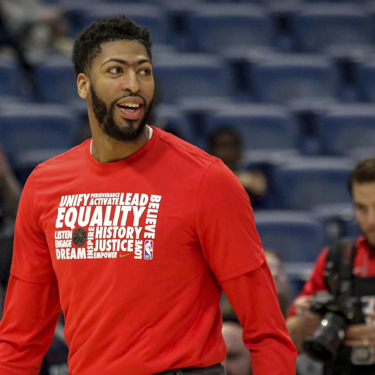 Anthony Davis Didn't Play 4th Quarter vs. T-Wolves Due to Minutes Restriction | Bleacher Report | Latest News, Videos and Highlights