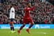 LIVERPOOL, ENGLAND - FEBRUARY 09: Georginio Wijnaldum of Liverpool celebrates after scoring his team's second goal during the Premier League match between Liverpool FC and AFC Bournemouth at Anfield on February 9, 2019 in Liverpool, United Kingdom. (Photo by Alex Livesey/Getty Images)