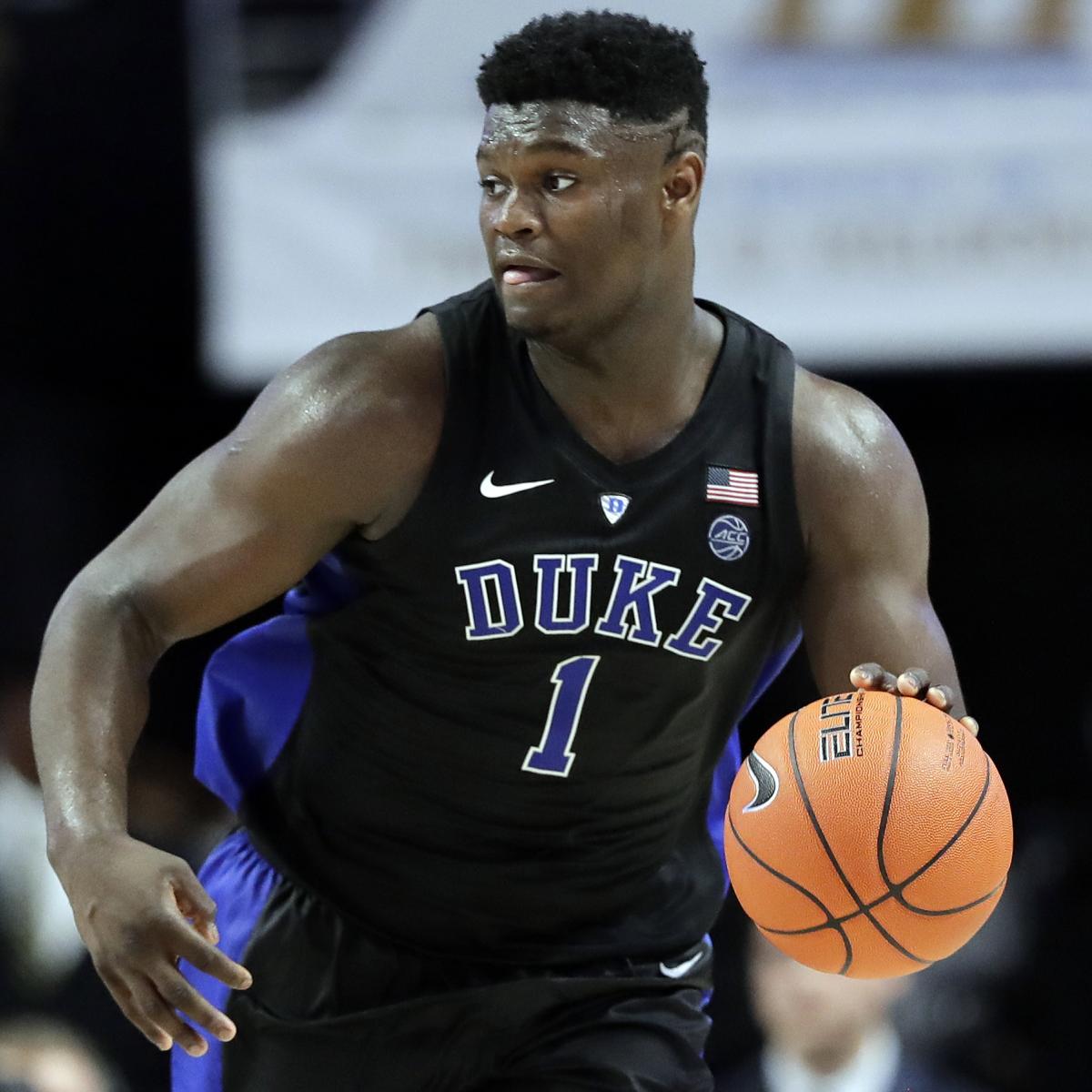 Duke Tennessee Lead Top 16 Seeds In 2019 Ncaa Tournament Bracket
