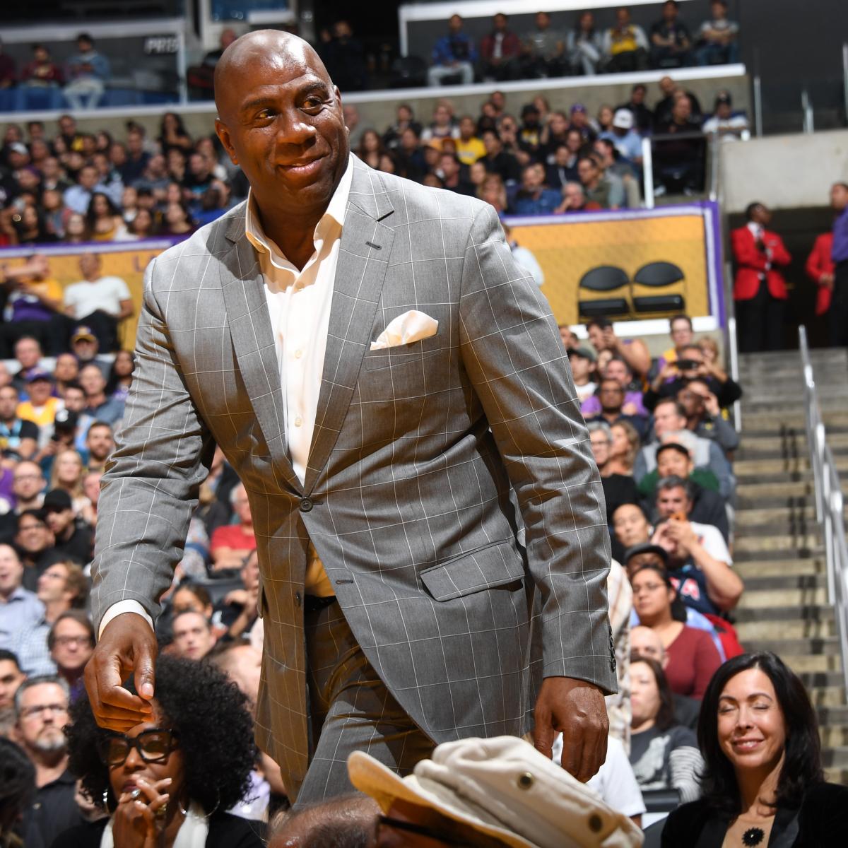 Magic Johnson: Pelicans Didn't Have Good Faith Trade Talks About Anthony Davis | Bleacher Report | Latest News, Videos and Highlights