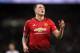 LONDON, ENGLAND - JANUARY 13: Phil Jones of Manchester United during the Premier League match between Tottenham Hotspur and Manchester United at Wembley Stadium on January 13, 2019 in London, United Kingdom. (Photo by Marc Atkins/Getty Images)