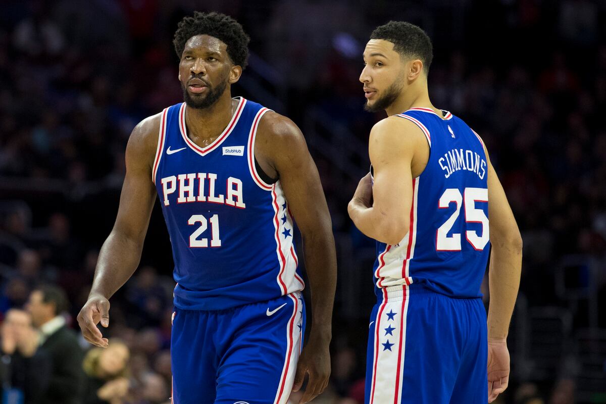 76ers' Joel Embiid on Ben Simmons' 3-Point Attempt: 'I Was Like Oh S--t' | Bleacher Report | Latest News, Videos and Highlights