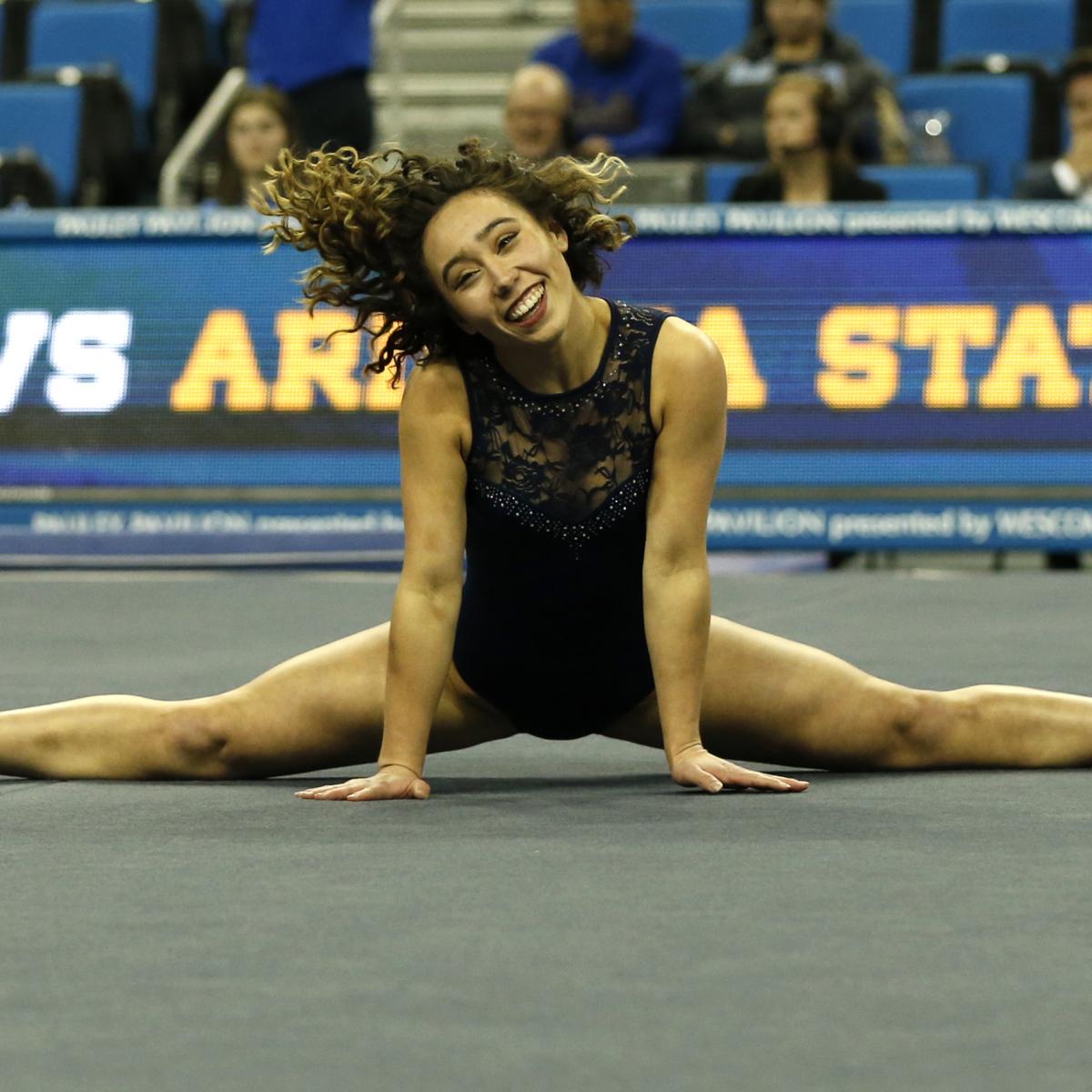 Katelyn Ohashi Scores Perfect 10 In Floor Routine For Second Time