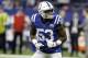 FILE - In this Dec. 23, 2018, file photo, Indianapolis Colts outside linebacker Darius Leonard (53) warms up before an NFL football game against the New York Giants in Indianapolis. On Friday, Darius Leonard and Quenton Nelson were rewarded for their remarkable debut seasons by becoming the second set of rookie teammates to be named first-team All-Pro. Gale Sayers and Dick Butkus were the other players to achieve the feat in 1965 and both went on to have Hall of Fame careers with the Bears. (AP Photo/Darron Cummings, File)