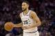 Philadelphia 76ers' Ben Simmons, of Australia, in action during the second half of an NBA basketball game against the Los Angeles Lakers, Sunday, Feb. 10, 2019, in Philadelphia. The 76ers won 143-120. (AP Photo/Chris Szagola)