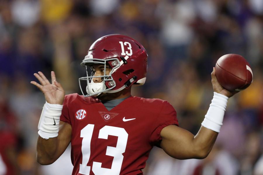 Tua Tagovailoa Is Incredible Cfb Qb But Is He A Tank Worthy Nfl