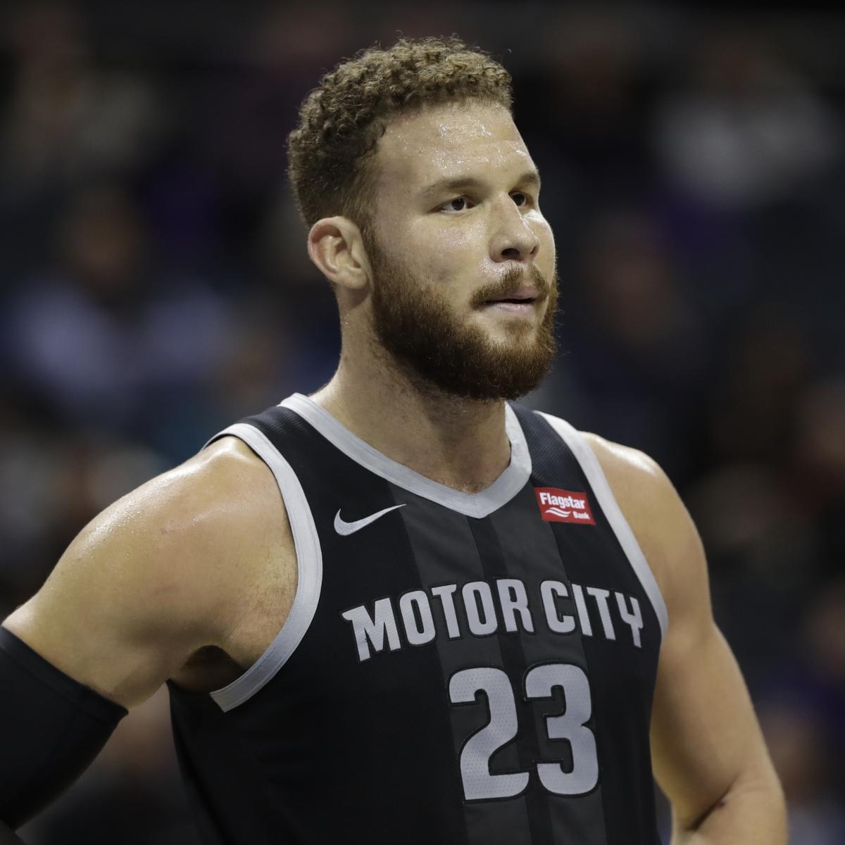 Blake Griffin Sued After Pistons Star's Dog Allegedly Attacked Man | Bleacher Report | Latest News, Videos and Highlights