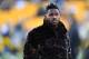 PITTSBURGH, PA - DECEMBER 30: Antonio Brown #84 of the Pittsburgh Steelers looks on during warmups prior to the game against the Cincinnati Bengals at Heinz Field on December 30, 2018 in Pittsburgh, Pennsylvania. (Photo by Joe Sargent/Getty Images)