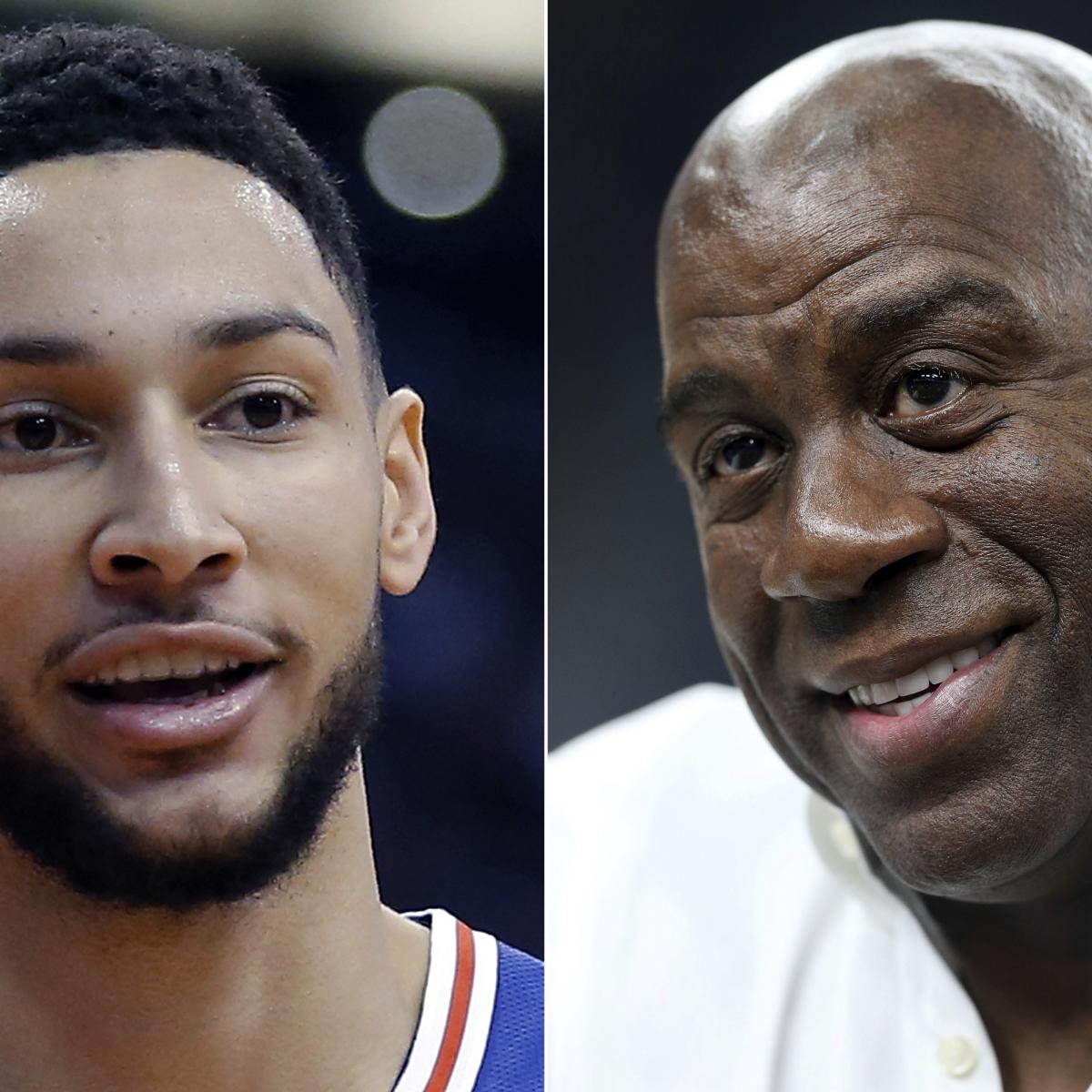 NBA Rules Lakers' Magic Johnson Didn't Tamper with 76ers' Ben Simmons | Bleacher Report | Latest News, Videos and Highlights