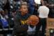 Denver Nuggets guard Isaiah Thomas (0) in the first half of an NBA basketball game Friday, Feb. 1, 2019, in Denver. (AP Photo/David Zalubowski)