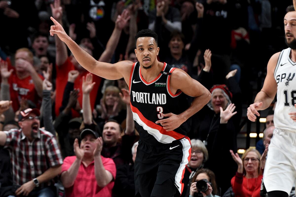 CJ McCollum Ruled Out vs. Spurs After Suffering Left Leg Injury | Bleacher Report | Latest News, Videos and Highlights