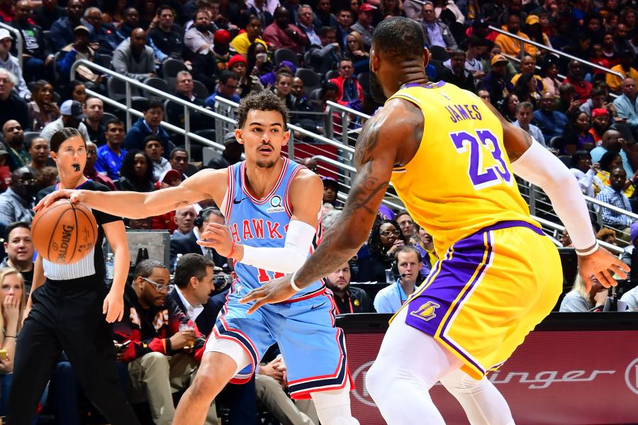 Trae Young Overcomes Lebron James Brilliance As Hawks Shock Lakers Bleacher Report Latest News Videos And Highlights