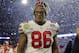 Ohio State defensive lineman Dre'Mont Jones (86) during the Fiesta Bowl NCAA college football game against Clemson, Saturday, Dec. 31, 2016, in Glendale, Ariz. (AP Photo/Rick Scuteri)
