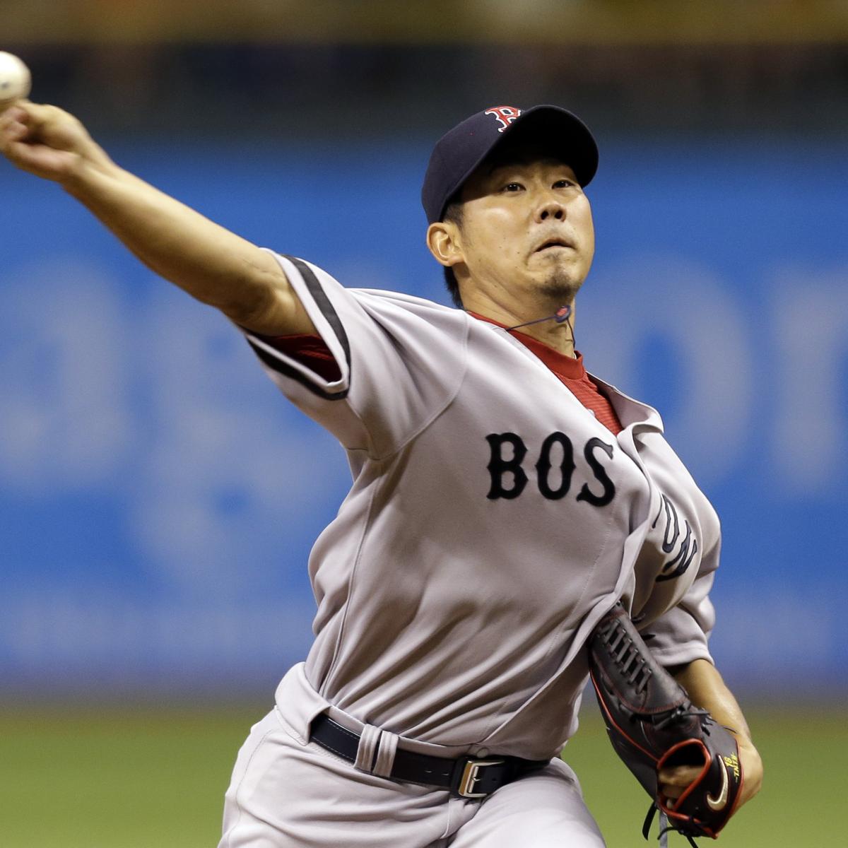 Ex-Red Sox SP Daisuke Matsuzaka Injured After Having Arm Pulled