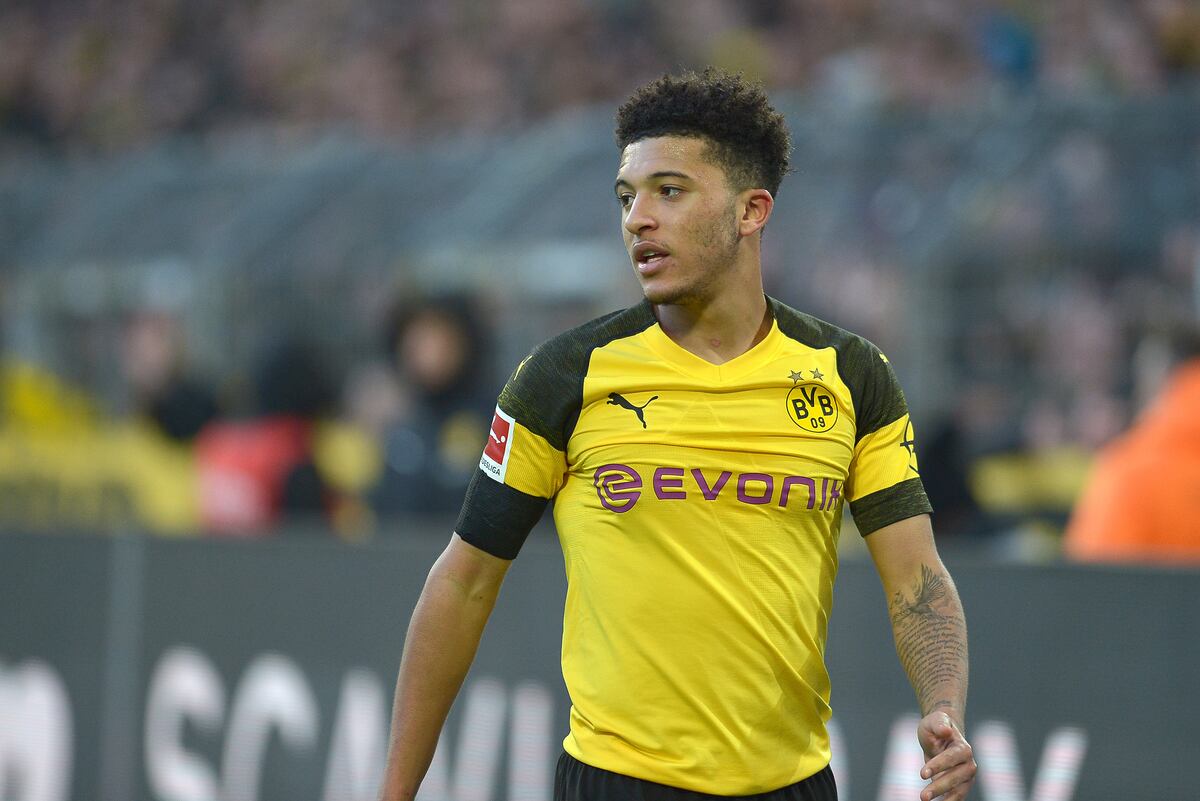 Borussia Dortmund's Jadon Sancho Says Ronaldinho Was His ...