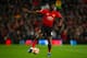 MANCHESTER, ENGLAND - FEBRUARY 12: Paul Pogba of Manchester United during the UEFA Champions League Round of 16 First Leg match between Manchester United and Paris Saint-Germain at Old Trafford on February 12, 2019 in Manchester, England. (Photo by Robbie Jay Barratt - AMA/Getty Images)