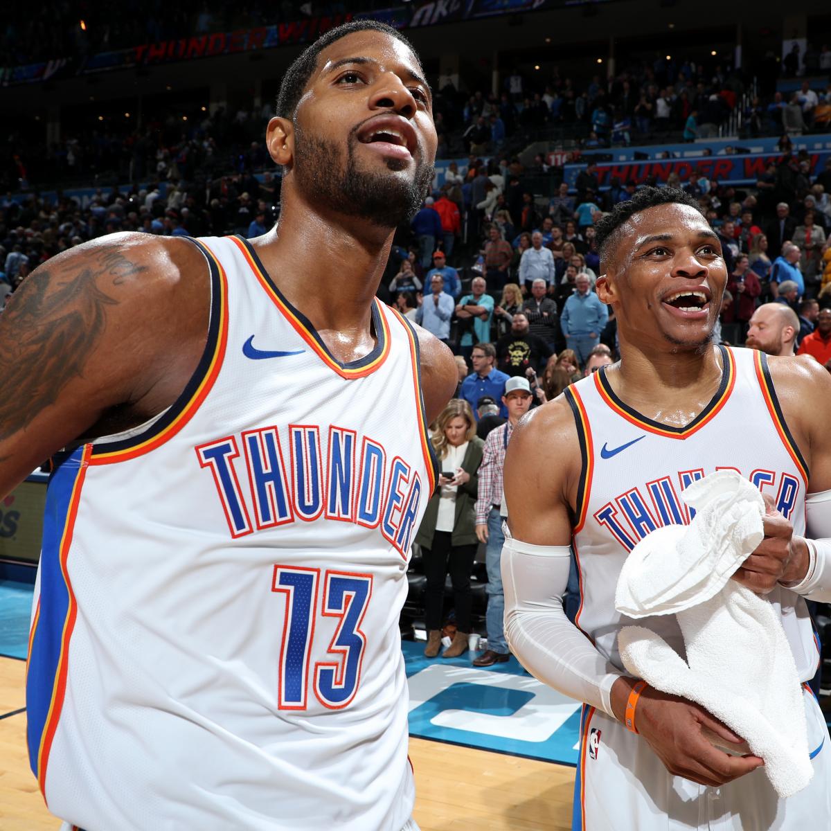 Russell Westbrook: Paul George Is MVP Front-Runner Because of His Consistency | Bleacher Report | Latest News, Videos and Highlights