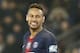 PSG's Neymar reacts after he missed a goal opportunity during the French Cup soccer match between Paris Saint Germain and Strasbourg at the Parc des Princes stadium in Paris, Wednesday, Jan. 23, 2019. (AP Photo/Michel Euler)