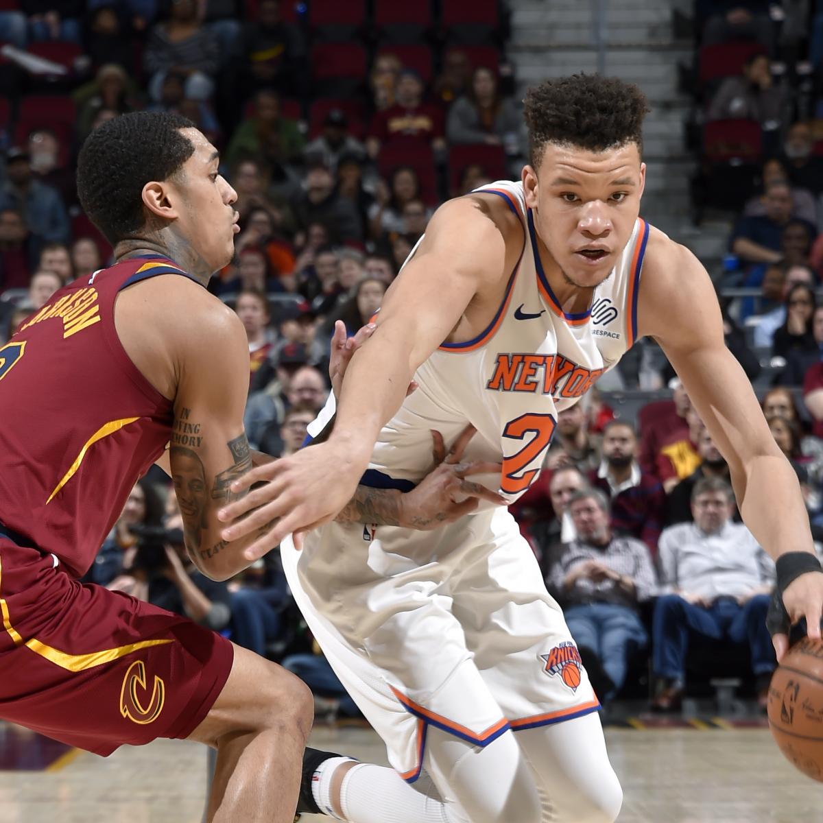 Watch Knicks' Kevin Knox Put Ben Simmons on Poster with Vicious 2-Handed Dunk | Bleacher Report | Latest News, Videos and Highlights