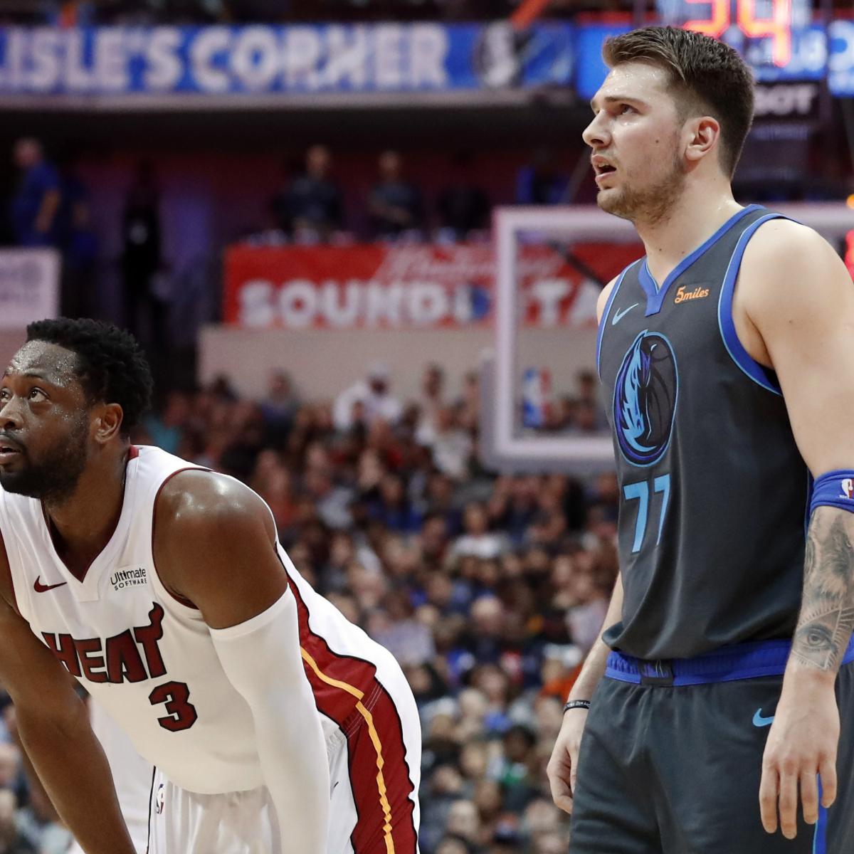 Dwyane Wade: Luka Doncic's Passing 'LeBron James-Like' | Bleacher Report | Latest News, Videos and Highlights