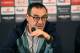 Chelsea's manager Maurizio Sarri speaks during a press conference in Malmo, Sweden, on February 13, 2019 one day ahead of the Europa League first leg football match between Malmo FF and Chelsea. (Photo by Andreas HILLERGREN / TT NEWS AGENCY / AFP) / Sweden OUT (Photo credit should read ANDREAS HILLERGREN/AFP/Getty Images)