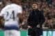 Tottenham Hotspur's Argentinian head coach Mauricio Pochettino gestures on the touchline during the UEFA Champions League round of 16 first leg football match between Tottenham Hotspur and Borussia Dortmund at Wembley Stadium in London on February 13, 2019. (Photo by Adrian DENNIS / AFP) (Photo credit should read ADRIAN DENNIS/AFP/Getty Images)