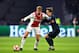 AMSTERDAM, NETHERLANDS - FEBRUARY 13: Luka Modric of Real Madrid and Frenkie de Jong of Ajax battle for the ball during the UEFA Champions League Round of 16 First Leg match between Ajax and Real Madrid at Johan Cruyff Arena on February 13, 2019 in Amsterdam, . (Photo by Chris Brunskill/Fantasista/Getty Images)