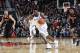 LOUISVILLE, KY - FEBRUARY 12: Zion Williamson #1 of the Duke Blue Devils drives to the basket against the Louisville Cardinals in the second half of the game at KFC YUM! Center on February 12, 2019 in Louisville, Kentucky. Duke came from behind to win 71-69. (Photo by Joe Robbins/Getty Images)