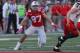 A extremidade defensiva do estado de Ohio Nick Bosa joga contra Maryland durante um jogo de futebol da faculdade de NCAA sábado, outubro 7, 2017, em Columbo, Ohio. (AP Photo / Jay LaPrete)