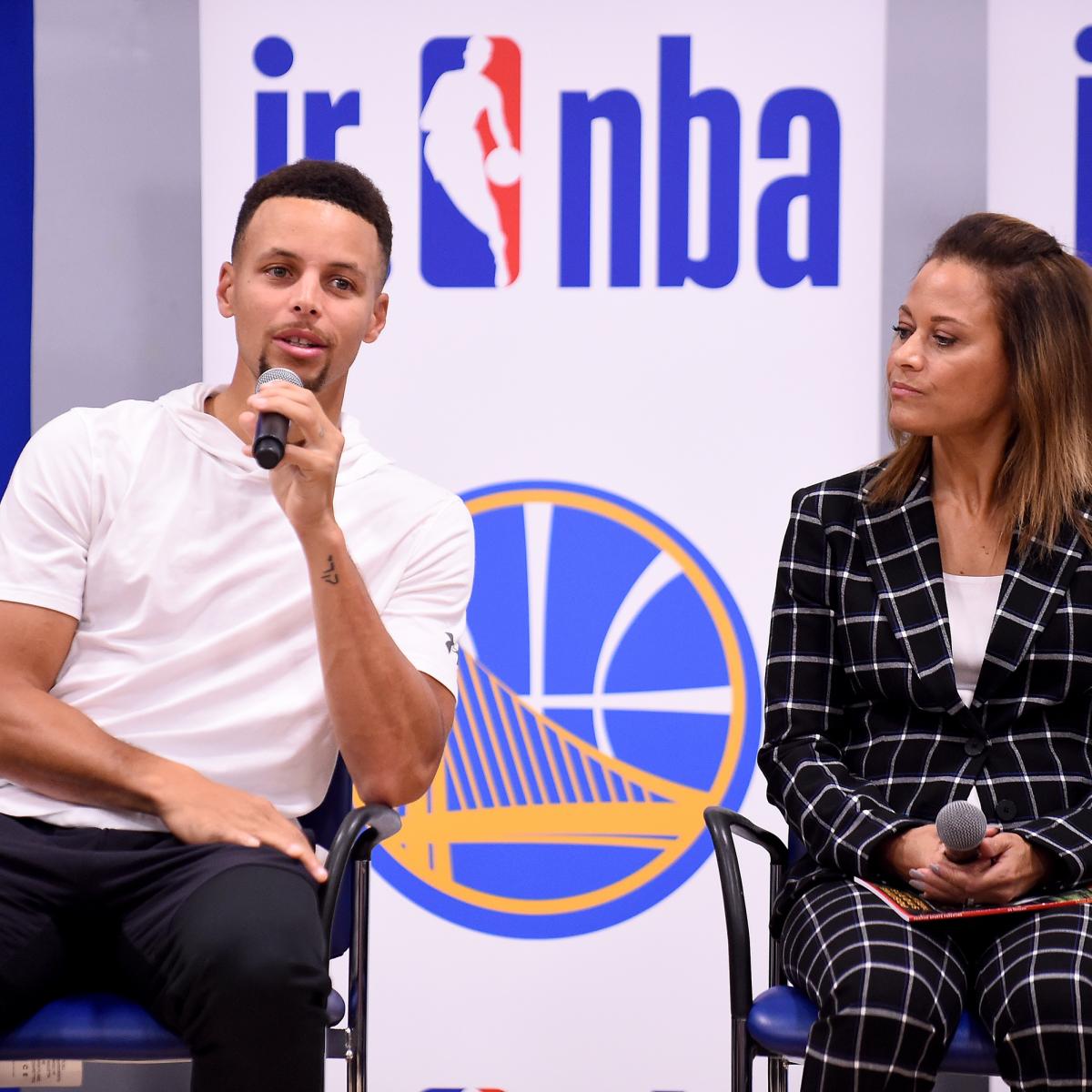 Watch Stephen Curry'S Mom Sonya Hit Underhand Halfcourt Shot At All ...