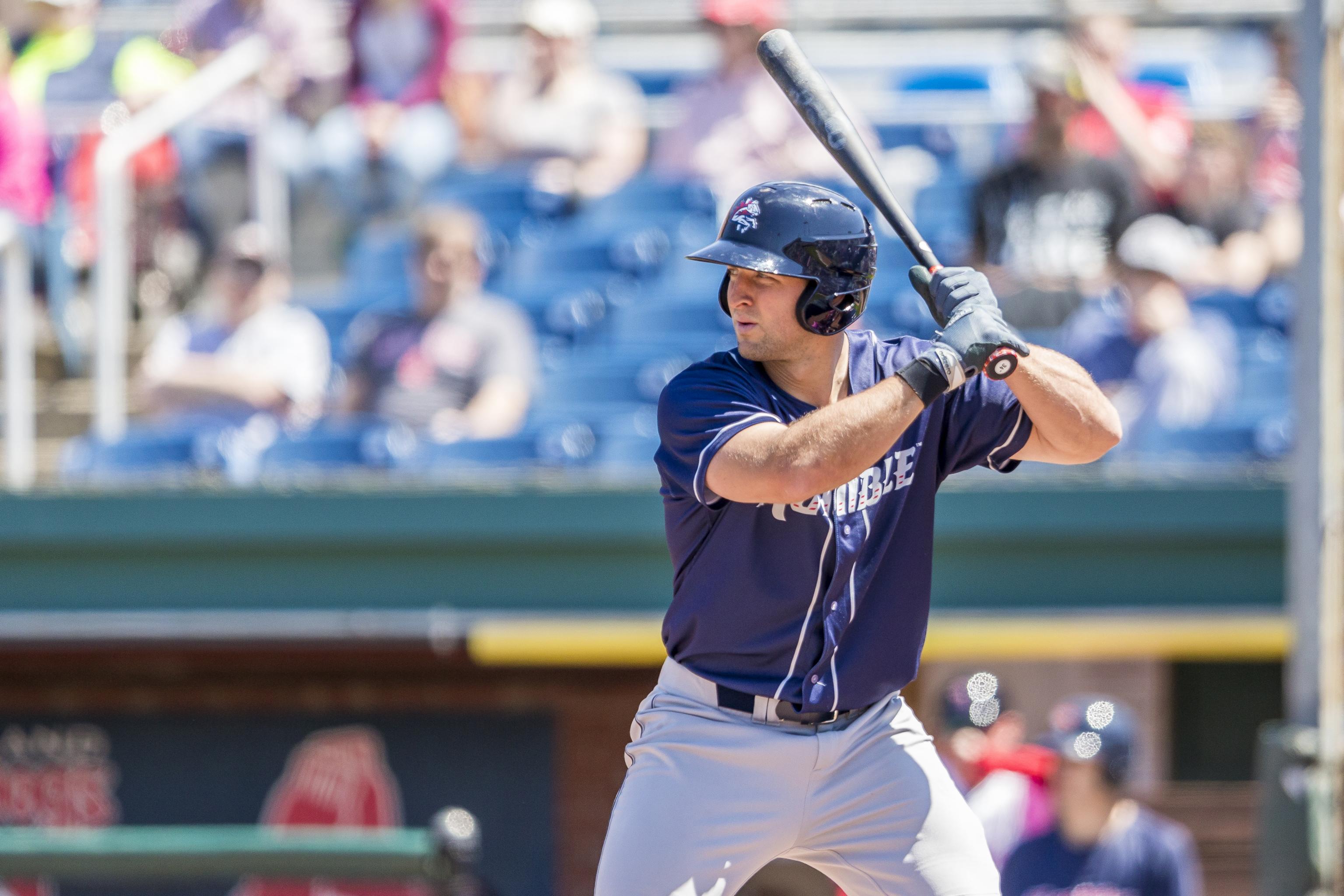 Tim Tebow stats: How he's doing in Double-A baseball at Binghamton