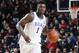 LOUISVILLE, KY - FEBRUARY 12: Zion Williamson #1 of the Duke Blue Devils handles the ball against the Louisville Cardinals during the game at KFC YUM! Center on February 12, 2019 in Louisville, Kentucky. Duke came from behind to win 71-69. (Photo by Joe Robbins/Getty Images)