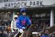 HAYDOCK, ENGLAND - NOVEMBER 25: Cue Card ridden by Harry Cobden in the Parade Ring before the Betfair Chase on November 25, 2017 in Haydock, England. (Photo by Mark Robinson/Getty Images)
