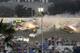 Multiple cars, including Austin Dillon (3), Daniel Suarez (41), David Ragan (38), Paul Menard (21), Ryan Newman (6), Aric Almirola (10), Matt DiBenedetto (95), and Ryan Blaney (12) crash during a NASCAR Daytona 500 auto race Sunday, Feb. 17, 2019, at Daytona International Speedway in Daytona Beach, Fla. (AP Photo/Chris O'Meara)