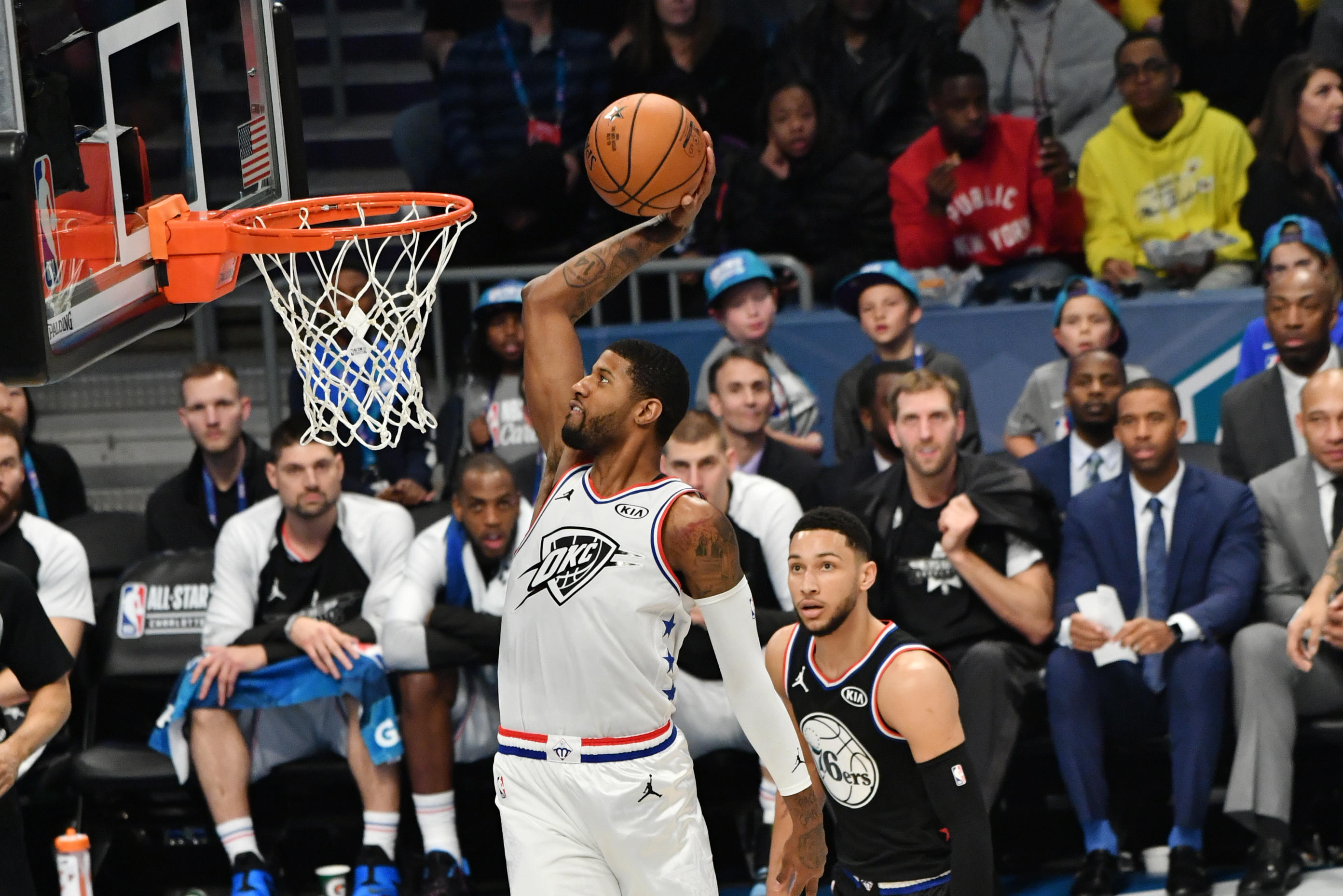 Watch Paul George Throw Down Smooth 360 Dunk During 2019 NBA All-Star Game, News, Scores, Highlights, Stats, and Rumors